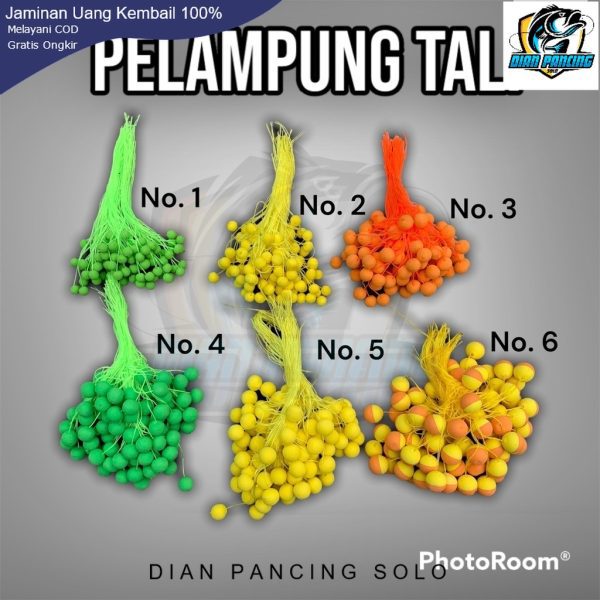 pelampung pancing Wader Spoon Tali Kecil Isi 10 pcs cocok untuk Ikan kolaman dan waderan