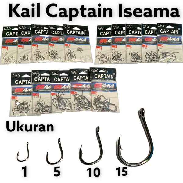 Kail Pancing Captain Iseama 1009 High Carbon Japan Technology
