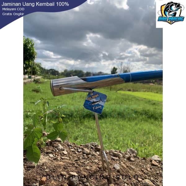 Cagak Pancing Tegek Stainless Steel buat mancing