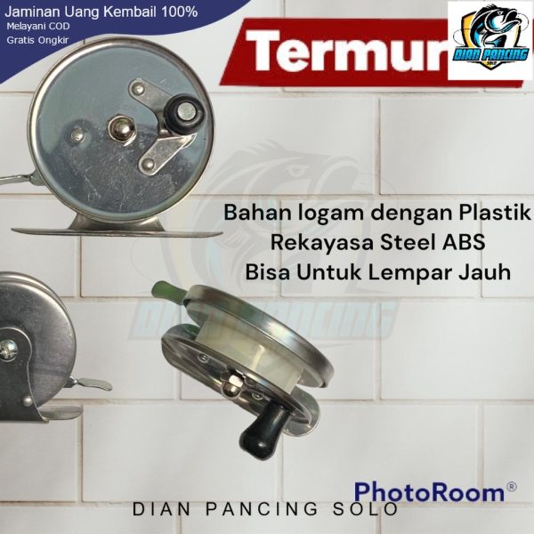 Reel Pancing Tokos ukuran D50 untuk teknik lemparan