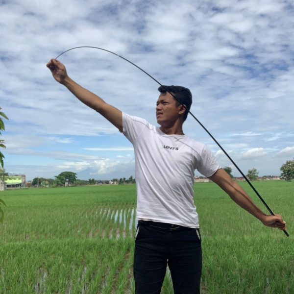 BLANK CARBON HOLLOW Panjang 150cm dan 180cm Rate 10-20lbs