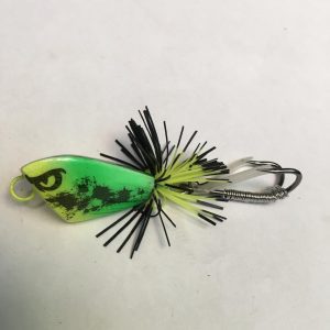 Jaws jump frog / umpan Casting kodok HANDMADE dari kayu