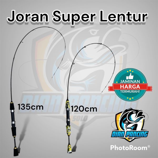 Joran Pancing Super Lentur Cocok Untuk Udang dan Waderan Umpan Lure rayap