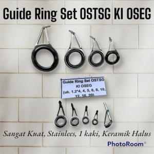 Guide Ring Set OSTSG KI OSEG Kuat dengan Keramik Halus