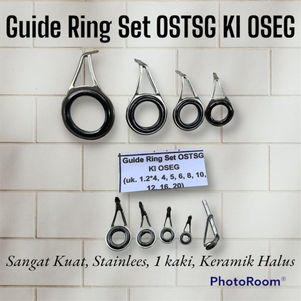 Guide Ring Set OSTSG KI OSEG Kuat dengan Keramik Halus