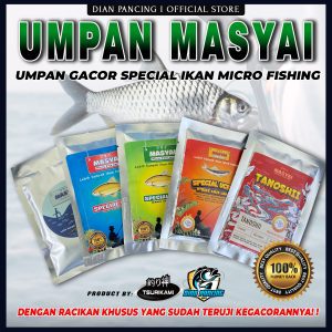 Umpan Siap Pakai Masyai 30gr Buat Ikan Wader atau Cakul Uceng dan Putihan