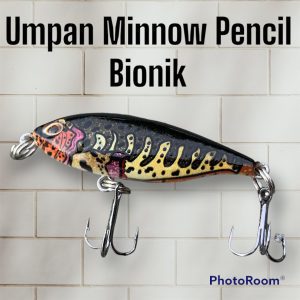 Umpan Ikan Minnow Pensil Bionik 4.8 Cm / 3.4g