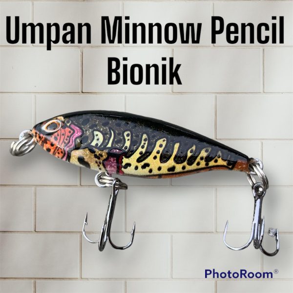 Umpan Ikan Minnow Pensil Bionik 4.8 Cm / 3.4g