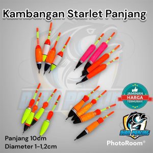 KAMBANGAN Pancing STARLET PANJANG untuk mancing ikan mas, nila. jaer, dll