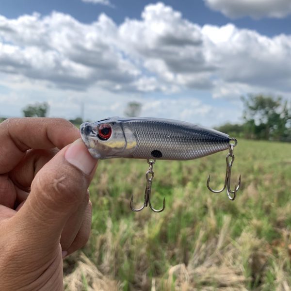 Umpan Lure Casting Popper 6.5cm 12gr umpan Pancing