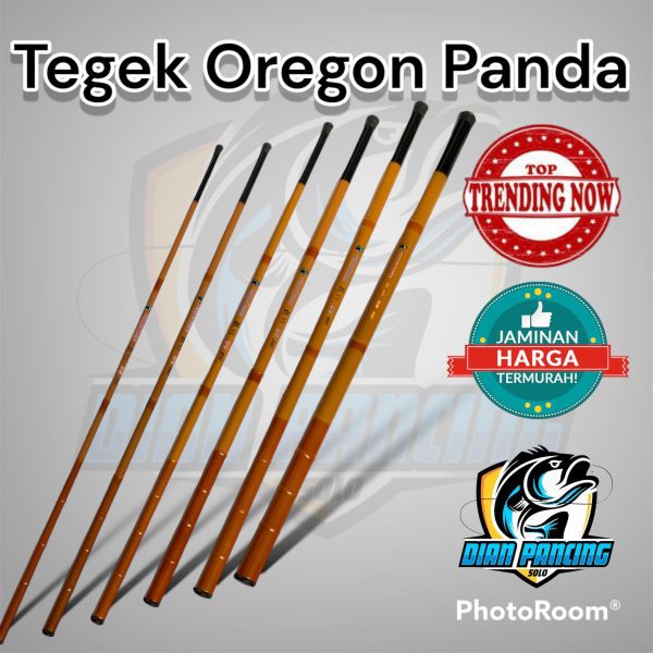 LENGKAP Joran Tegek OREGON PANDA berbagai ukuran Cocok Buat Micro Fishing Pancing