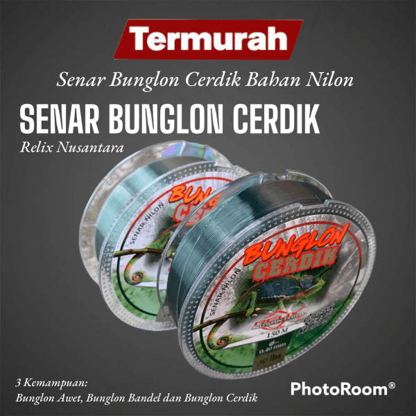 Senar Pancing Relix Nusantara Bunglon Cerdik 150M Cocok Buat Semua Reel