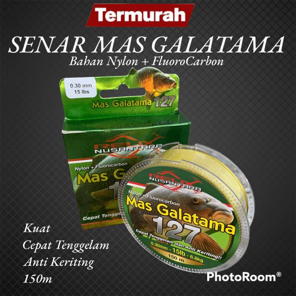 Senar Pancing Relix Nusantara Mas Galatama 127