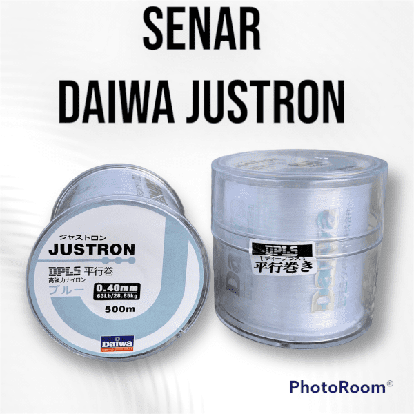 Senar Pancing Daiwa Justron Terlaris Termurah Panjang 500 M Warna Clear