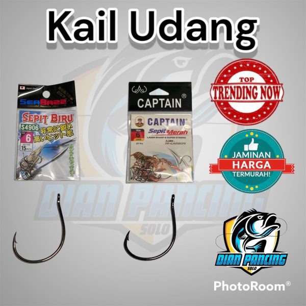 Mata Kail Udang Sepit Merah / Sepit Biru