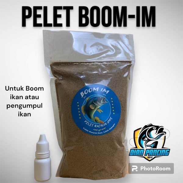 Pelet Ikan Racikan 400 gram untuk Tombro, Nila dan tawes