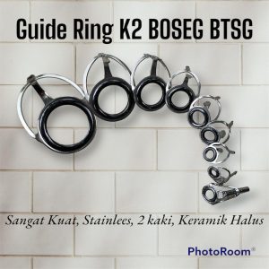Guide Ring K2 BOSEG BTSG Kuat Dengan 2 Kaki Kramik Halus