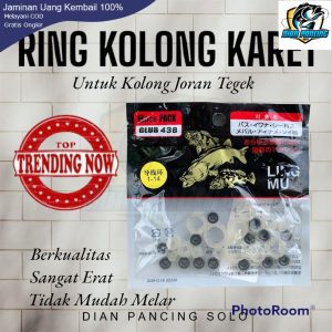 Ring Joran Tegek Karet Silica Simple Buat Ring Tegek