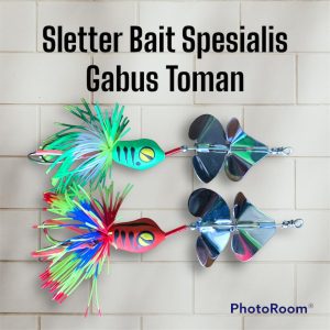 SLETTER BAIT Umpan Casting Pancing Spesialis Gabus dan Toman Lure