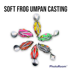 Soft Frog Lure Umpan Casting Gabus