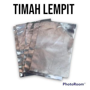 Isi 1 Pcs Timah Lempeng atau Lempit Alat Pancing