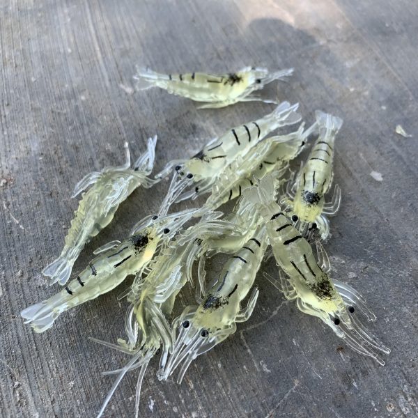 Umpan Casting Udang kecil isi 10pcs tanpa kail