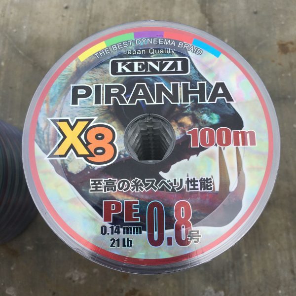 Senar PE X8 Kenzi Piranha Best Seller Joran - Gambar 8