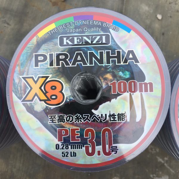 Senar PE X8 Kenzi Piranha Best Seller Joran - Gambar 6