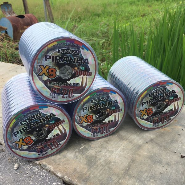 Senar PE X8 Kenzi Piranha Best Seller Joran - Gambar 5