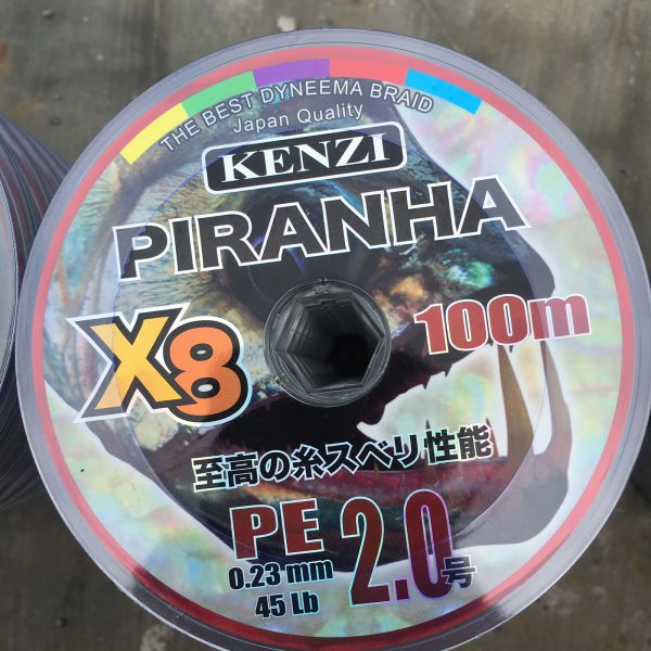 Senar PE X8 Kenzi Piranha Best Seller Joran - Gambar 4