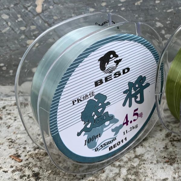 Senar Pancing BESD BE011 Warna Clear & BE003 Warna hijau Cocok Buat Mancing Lomba Galatama - Gambar 4