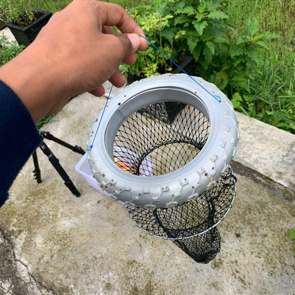 Karamba Tempat Ikan Hasil Pancingan Pancing