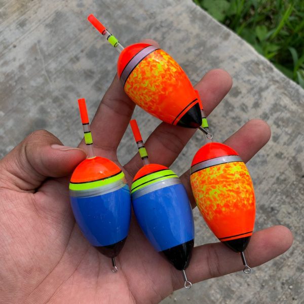 pelampung pancing KLEM JUMBO TELUR untuk Mancing ikan monster - Gambar 3