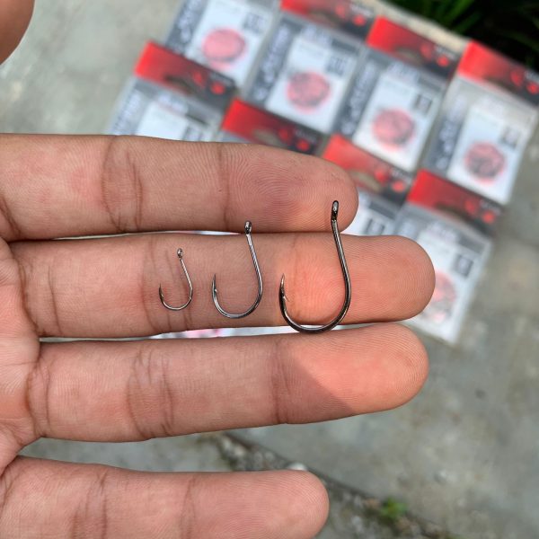 Kail Pancing Chinu Ring Tipe Besar 1053 Ply Fish Acxis - Gambar 8