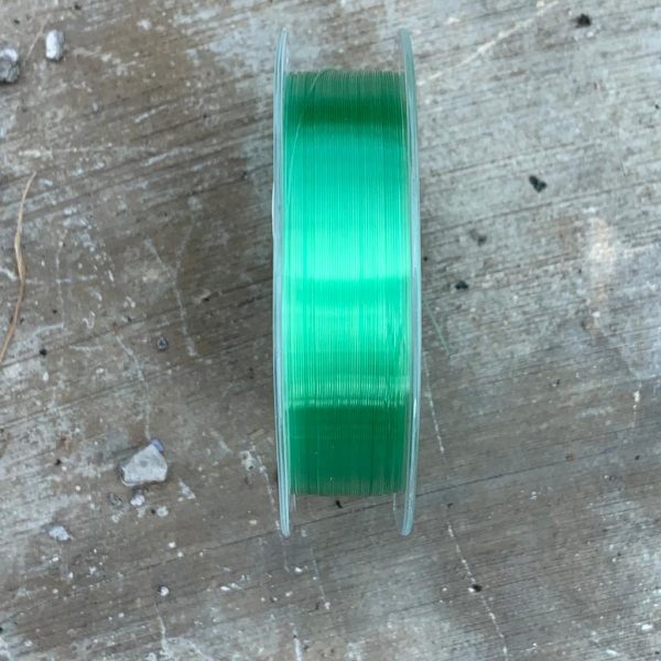 SENAR PANCING QINGYE warna Hijau Toska Bahan Nylon Monofilament Panjang 100m - Gambar 3