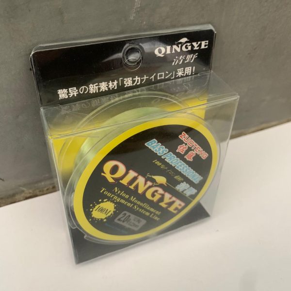 SENAR PANCING QINGYE Warna Kuning Bahan Nylon Monofilament Panjang 100m - Gambar 7
