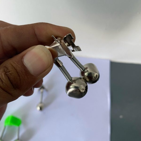 Lonceng Jepit Pancing untuk Ujung Joran lonceng alat pancing - Gambar 6