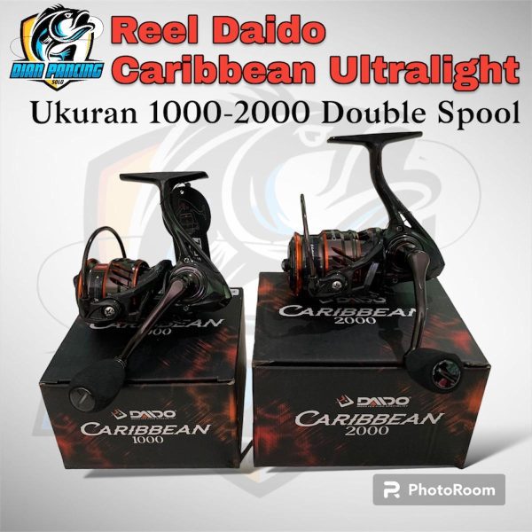 Reel Daido Caribbean 1000-2000 Ultralight Double Spool