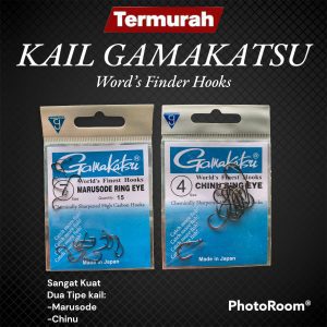 Kail Pancing GAMAKATSU MARUSODE & CHINU RING EYE