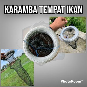 Karamba Tempat Ikan Hasil Pancingan Pancing