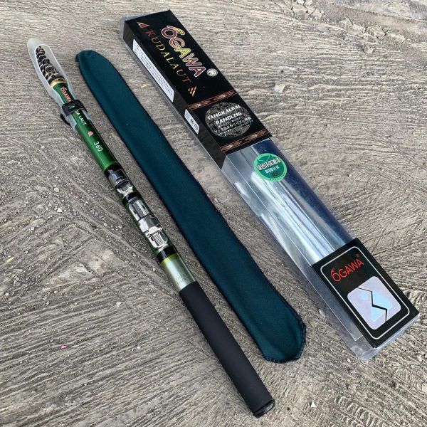 TEGEK OGAWA KUDA LAUT Set Kolong Bahan carbon Ros Pendek