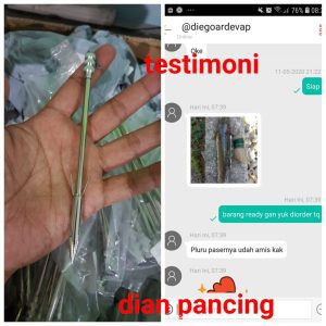 Peluru Paser panjang 14cm