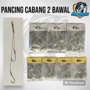Pancing Cabang 2 khusus Mancing ikan bawal dan lain-lain