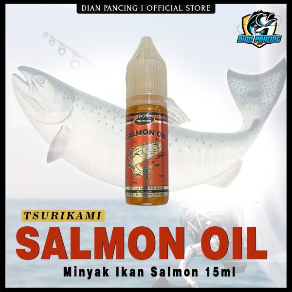 Essen Minyak IKAN SALMON TSURIKAMI Cocok Untuk Semua Umpan