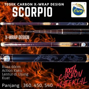 Joran Tegek Orca Scorpio 450 dan 540