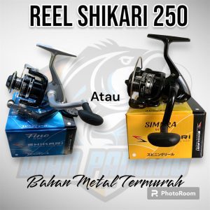 Reel Pancing Shikari 250 bahan Metal