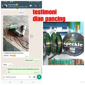 Senar Pancing Speckle Invisible Line Panjang 100M Laut Olahraga Ikan