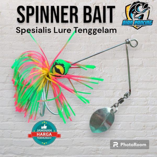 Umpan Casting Ikan Spinner Bait Spesialis Lure Tenggelam