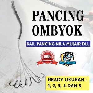 Kail Pancing Ombyok Tajam harga murah anti mocel