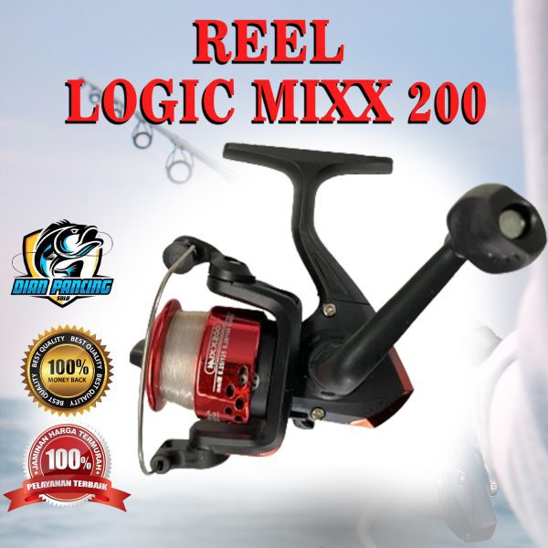 REEL PANCING LOGIC MIXX 200 Top Quality Fishing Bahan Plastik